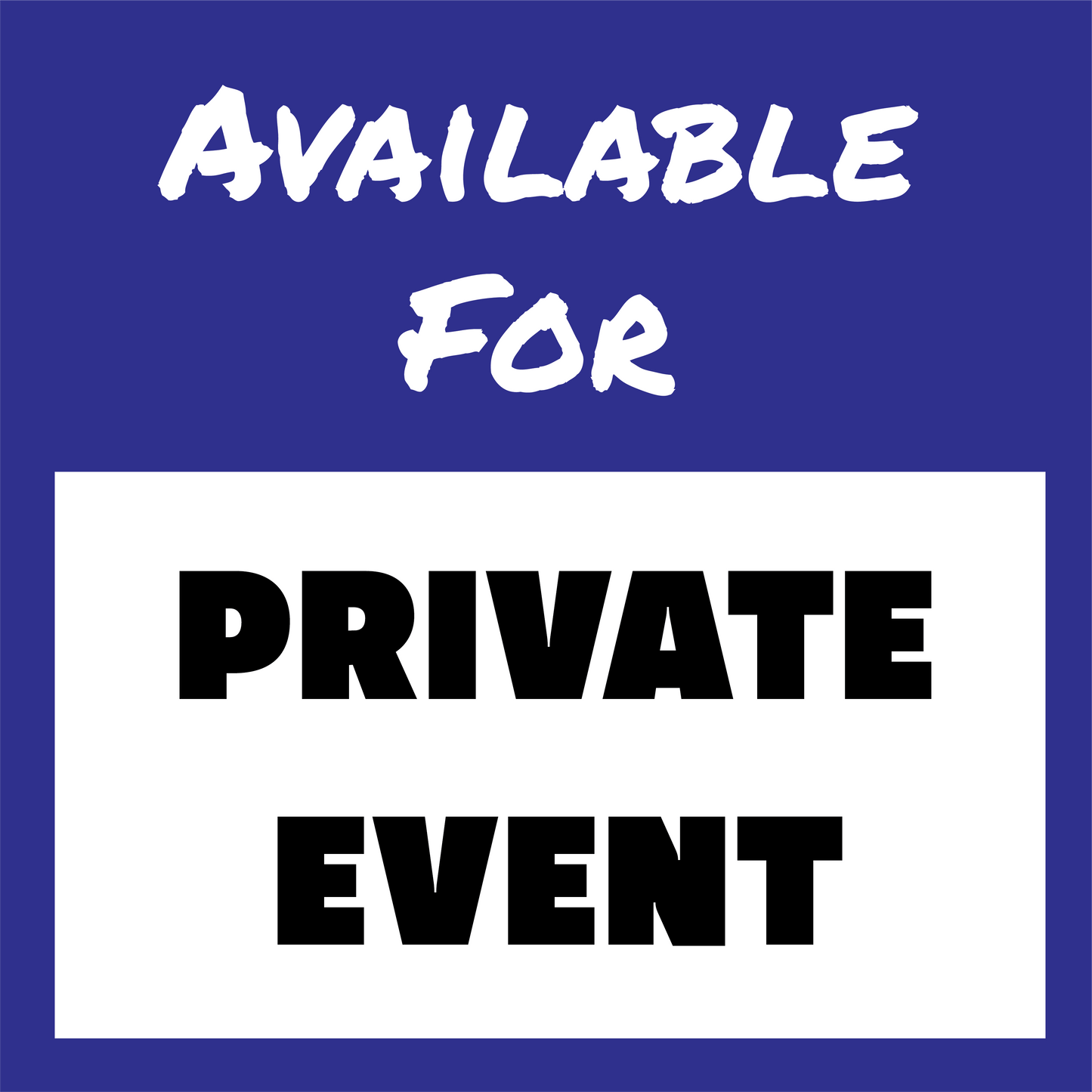 Book a Private Event APRIL 14th, 2024