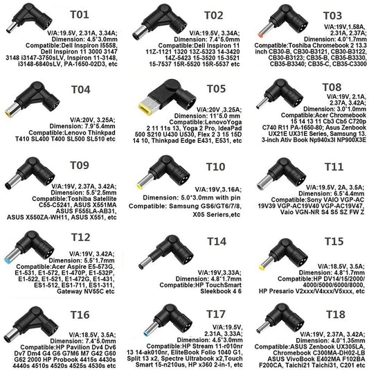 Universal 70W Slim Universal AC Laptop Charger Power Adapter