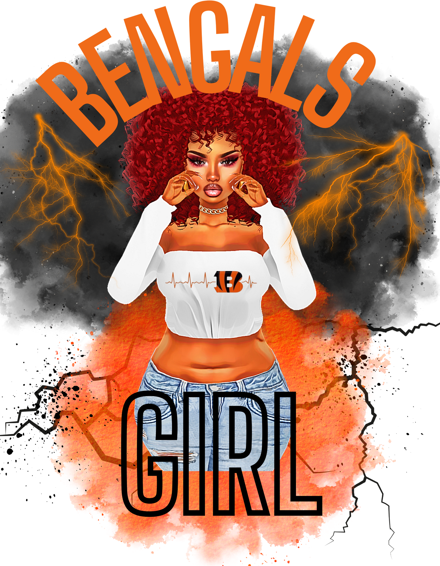 Black Bengals Girl