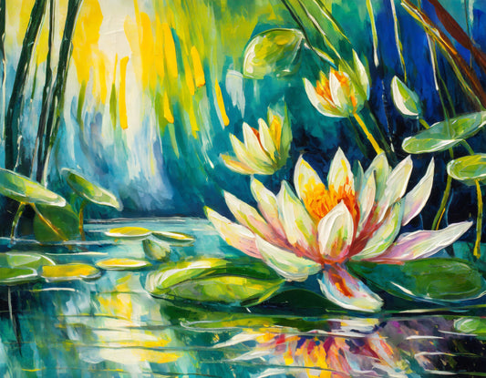 Monet's Water Lillies MAY 24th, 2024 7:00-9:00PM