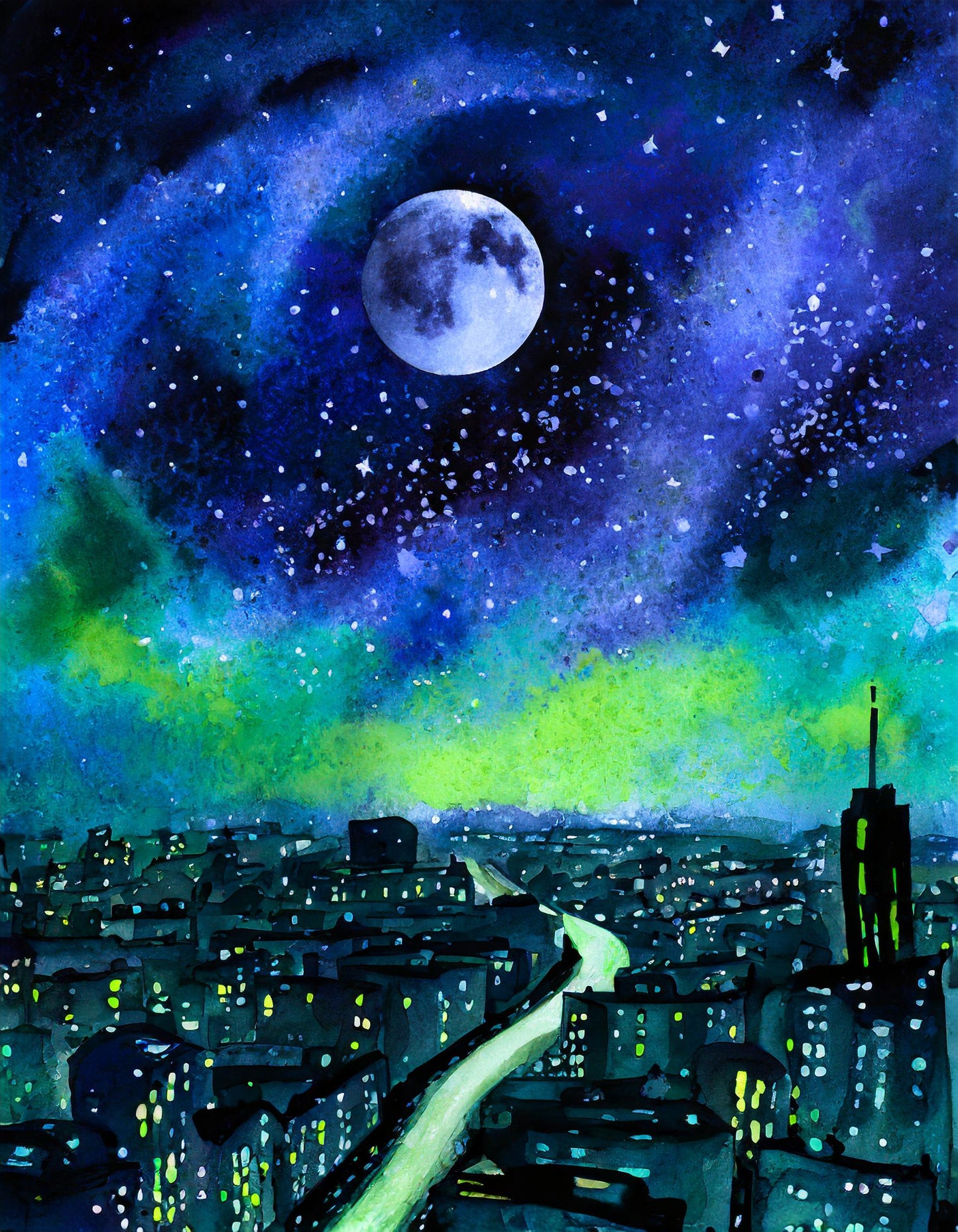 The Cosmic Cityscape MARCH 2nd, 2024 7:00-9:00PM