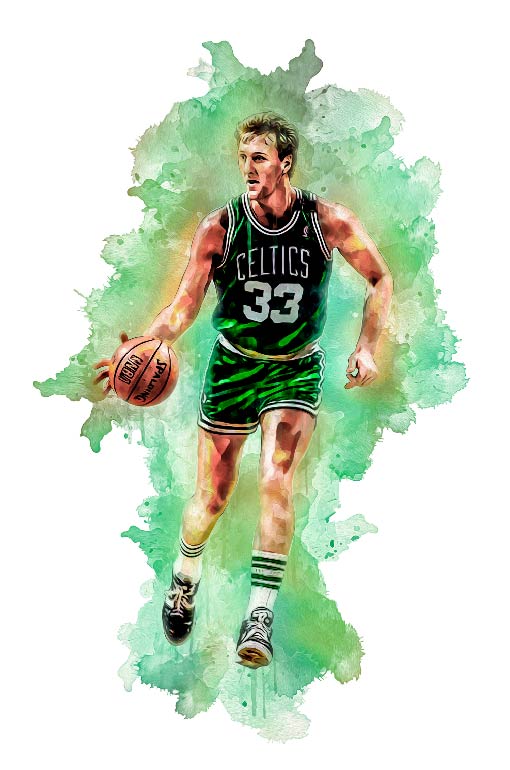 Larry Bird Poster