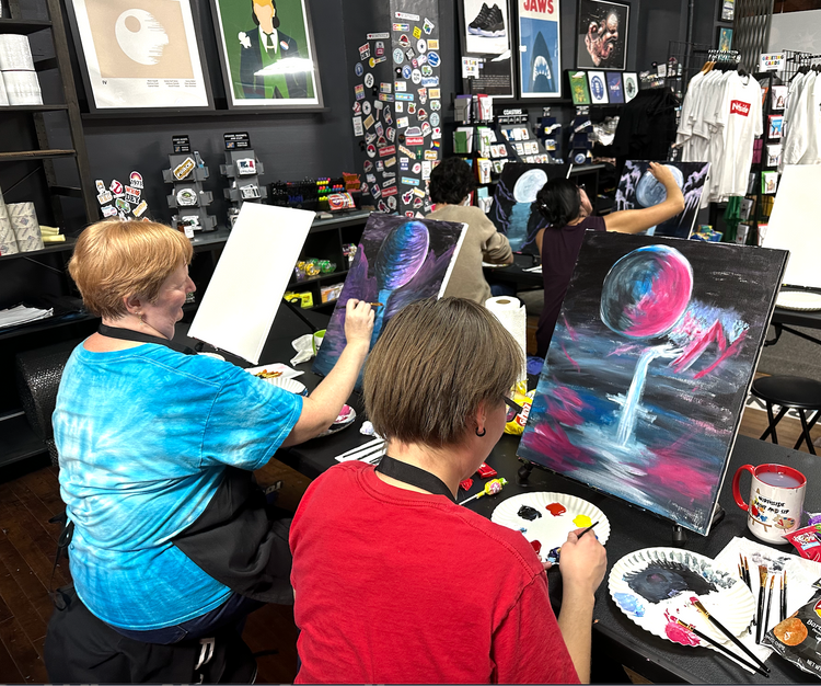 Cincinnati Paint and Sip Northside ShipIt