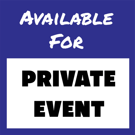 Book a Private Event MAY 25th, 2024