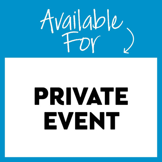 Book a Private Event SATURDAY DEC 9th, 2023 3:00-5:00PM