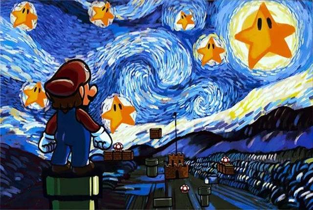 Super Mario Starry Night MARCH 9th, 2024 7:00-9:00PM