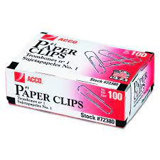 Pack of 100 Paper Clips