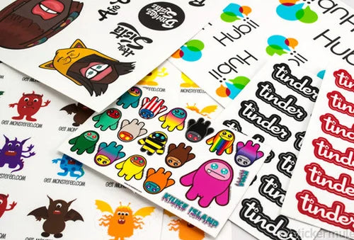 Sticker Sheets  Custom Shapes & Printing, Free Shipping